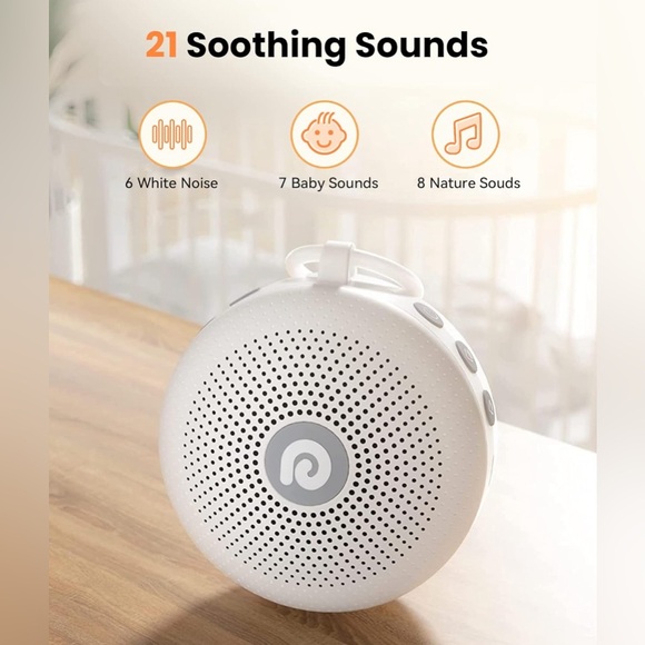 Dreamegg White Noise Machine - Portable Sound Machine for Baby Adult, - Picture 2 of 11